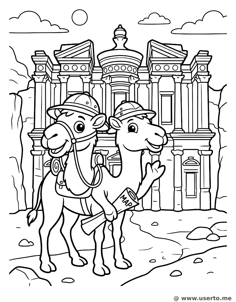 O Mapa Secreto do Camelo de Petra