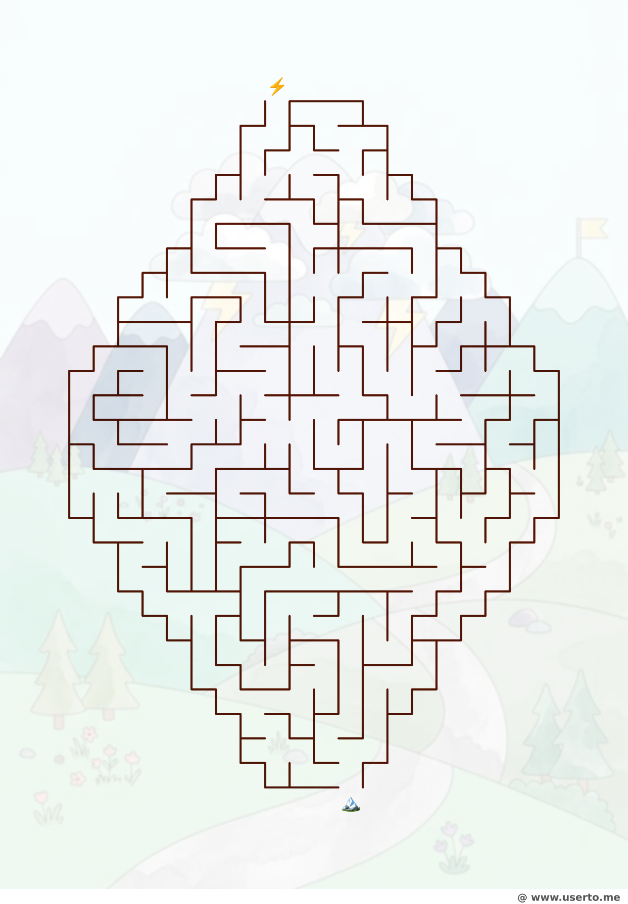 A Corrida do Relâmpago no Pico da Tempestade