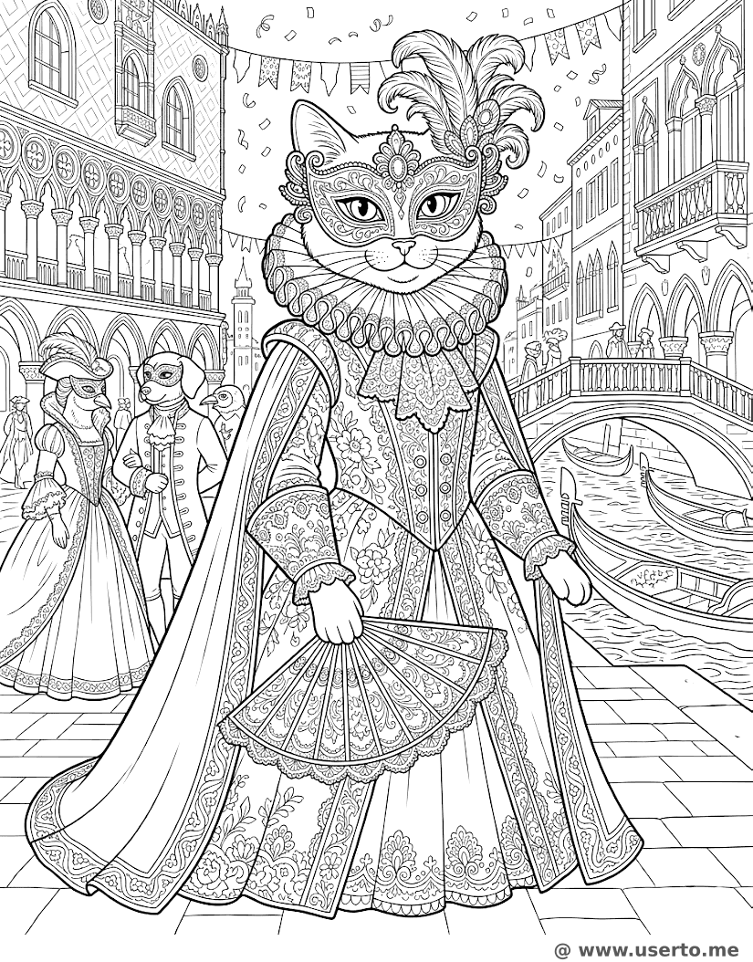 El Gran Mascarada del Gato Veneciano