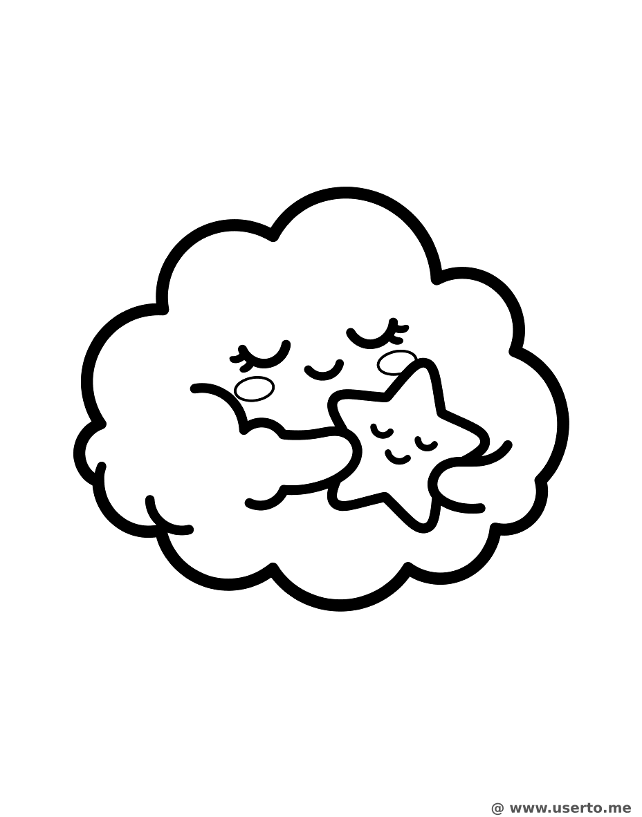 별을 안고 자는 구름