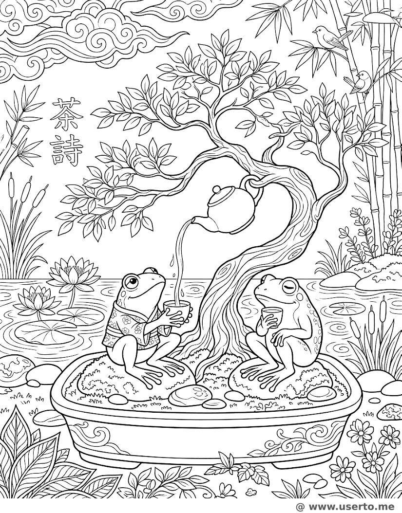 Cerimônia do Chá do Bonsai
