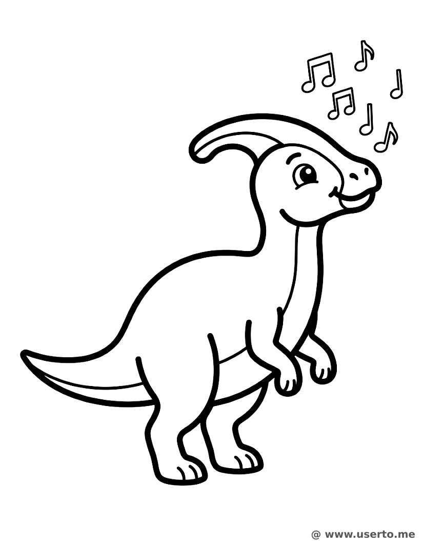 Musical Parasaurolophus