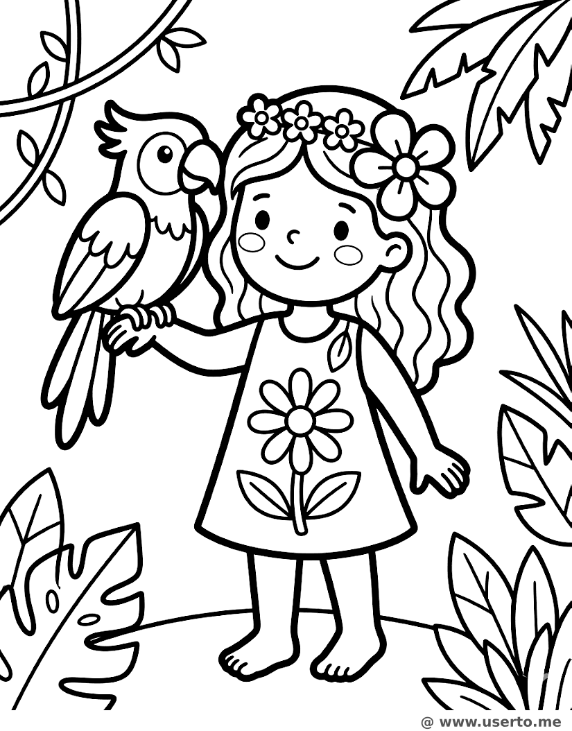 Princesa de las Flores de la Selva