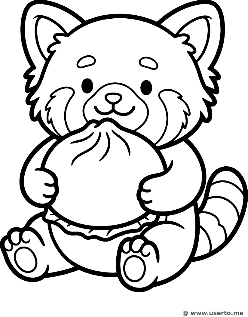 Red Panda's Tasty Dumpling