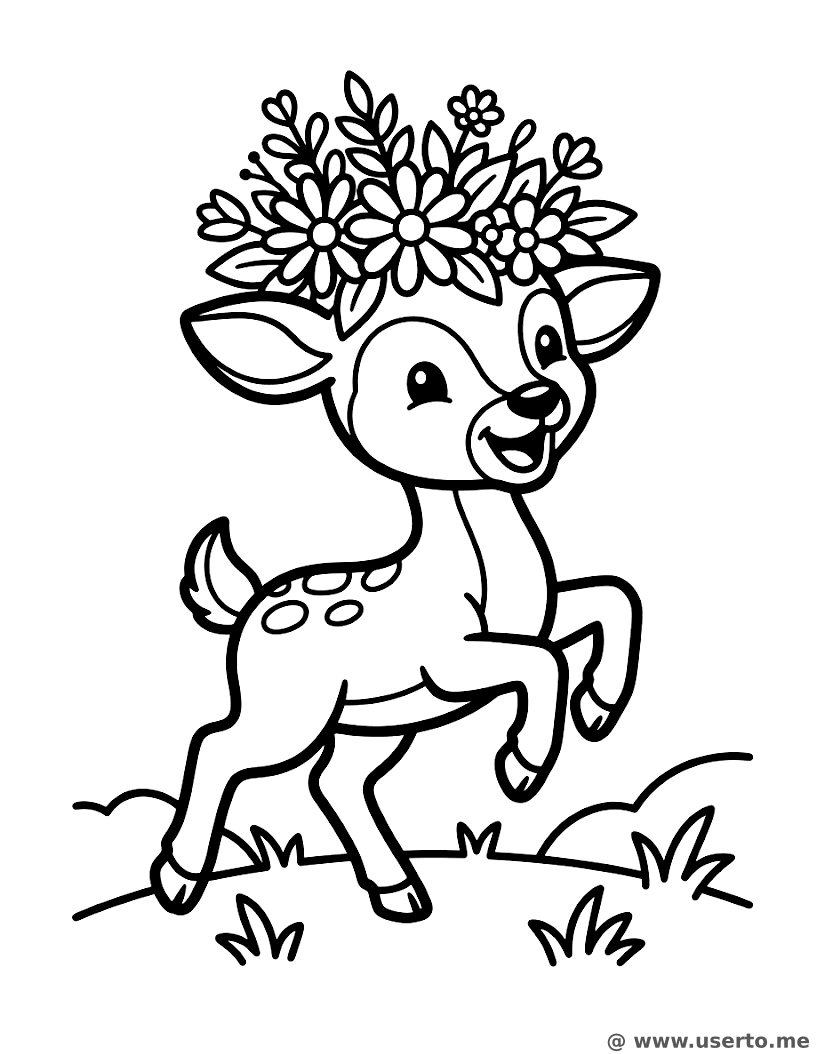 Sonniges Sonnenwenden-Rehkitz