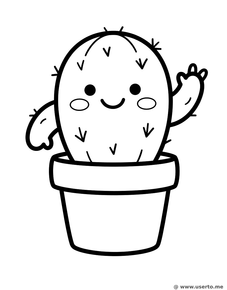 Waving Little Cactus