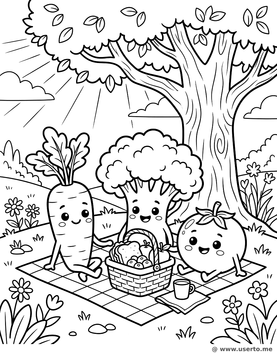 El Picnic en el Jardín de los Amigos Vegetales