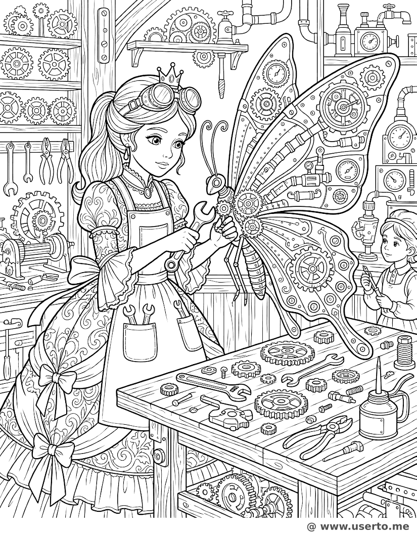 Clockwork Butterfly Princess