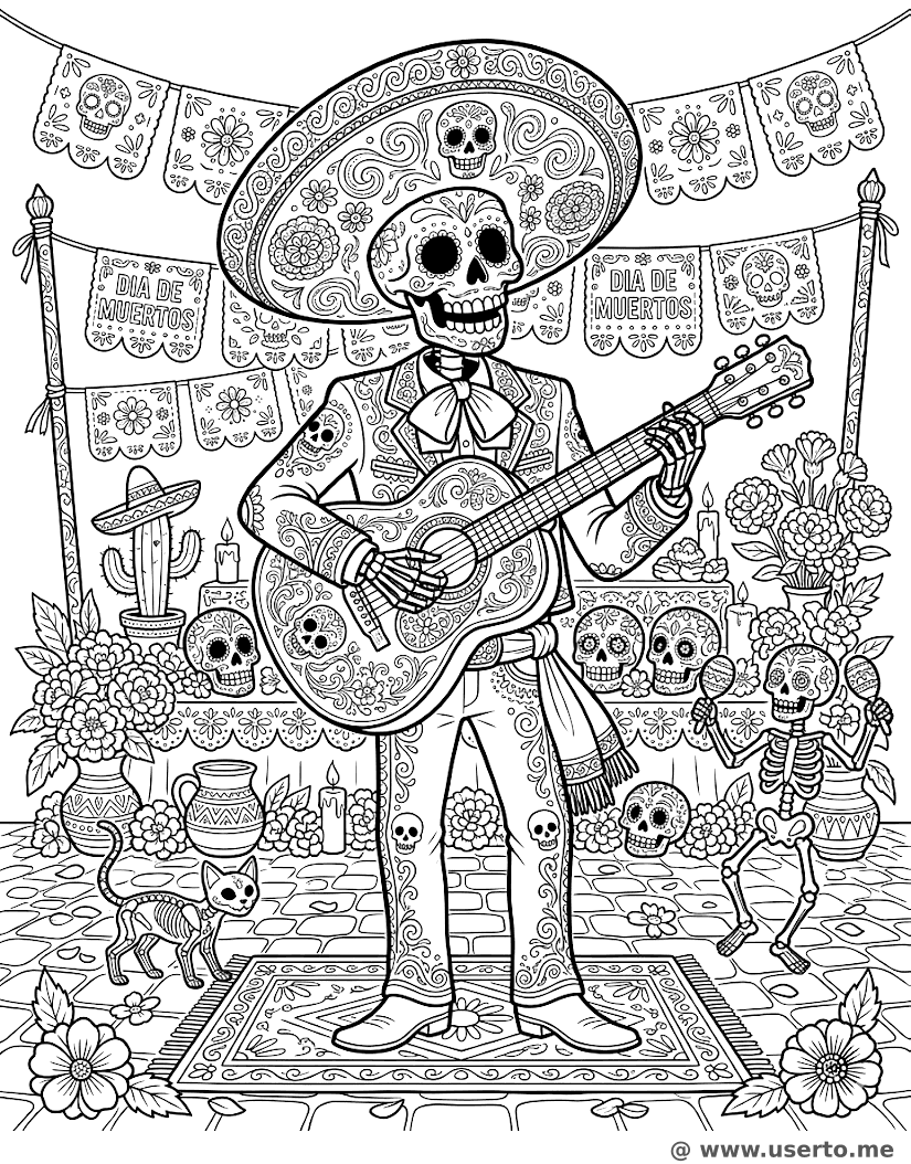 Carnaval del Día de Muertos