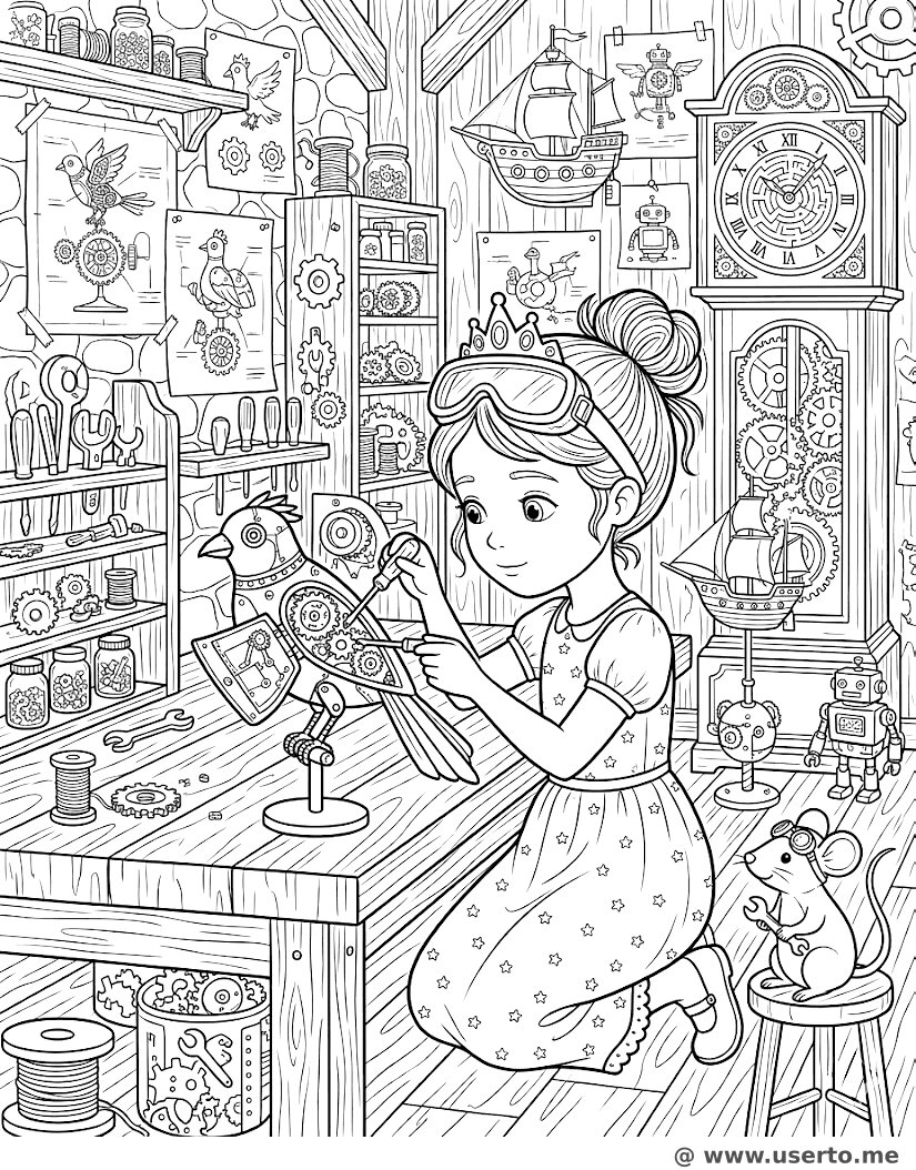 The Clockwork Inventor Princess