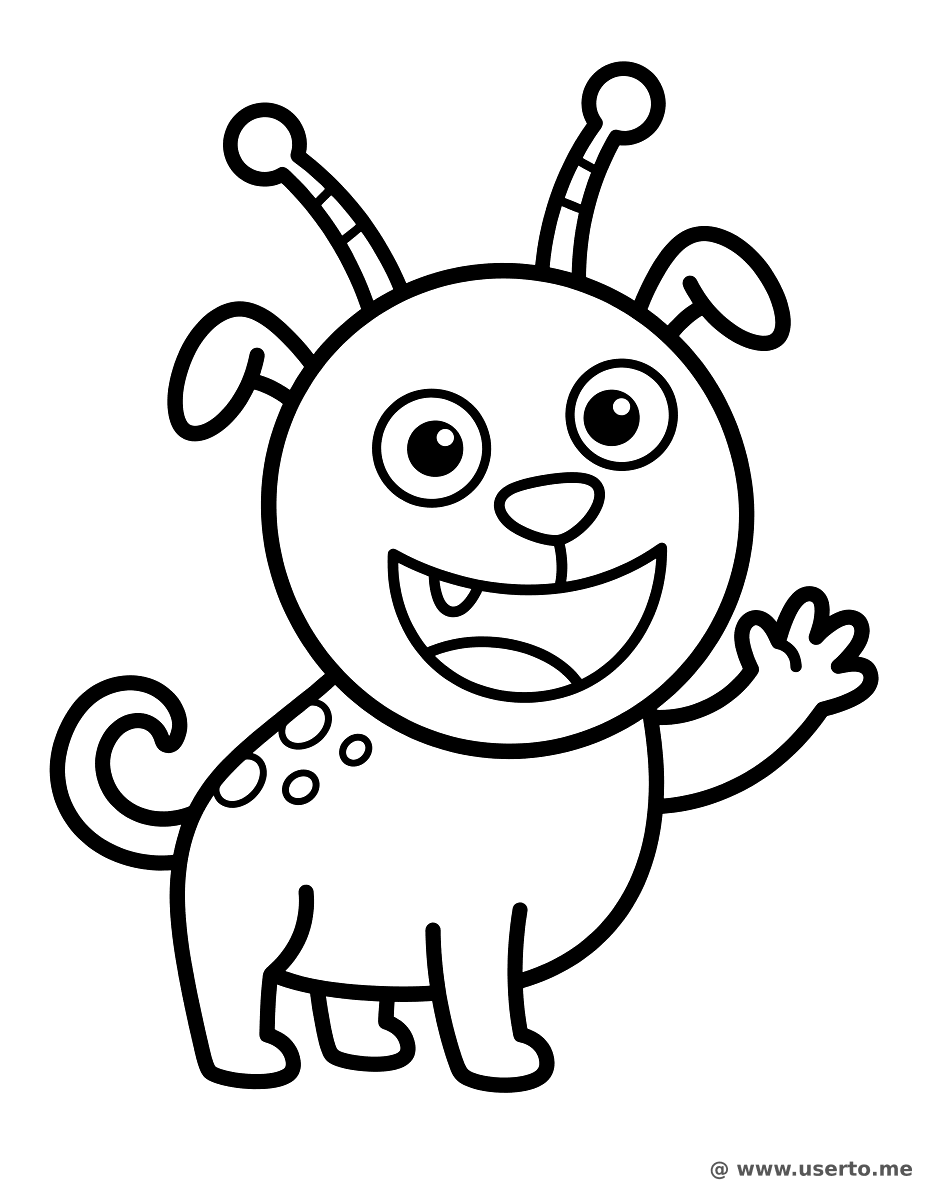 안녕! 외계인 강아지