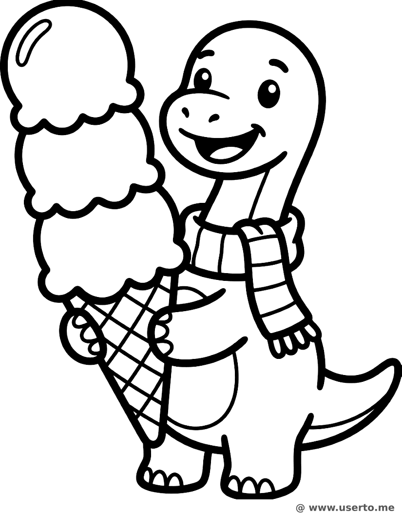 El gran helado de Dino