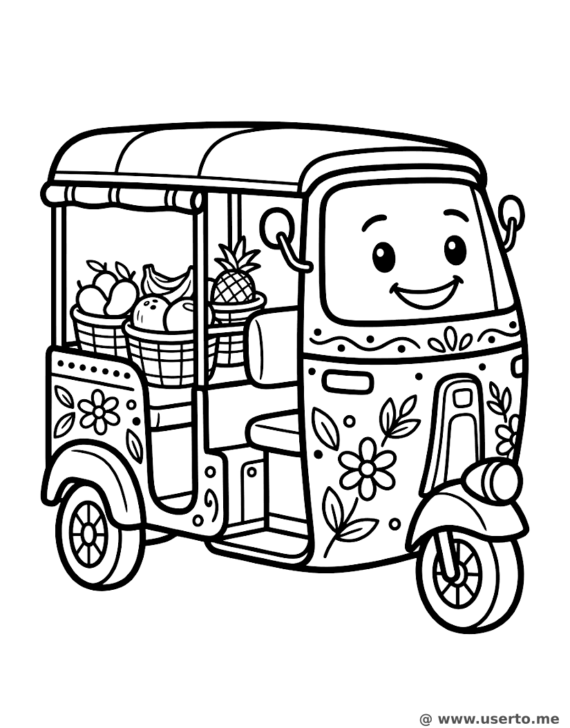 Tuk-Tuk Feliz das Frutas