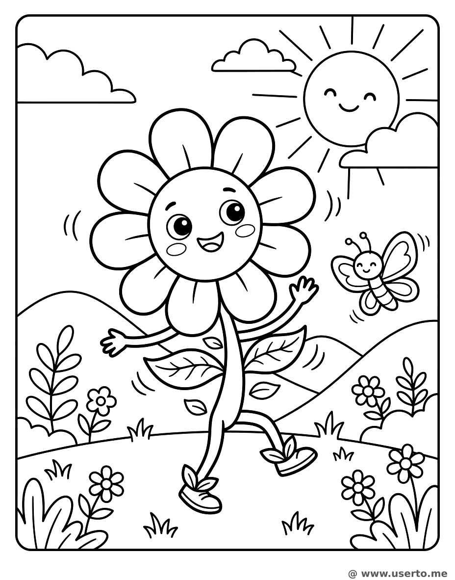 Dancing Magical Flower