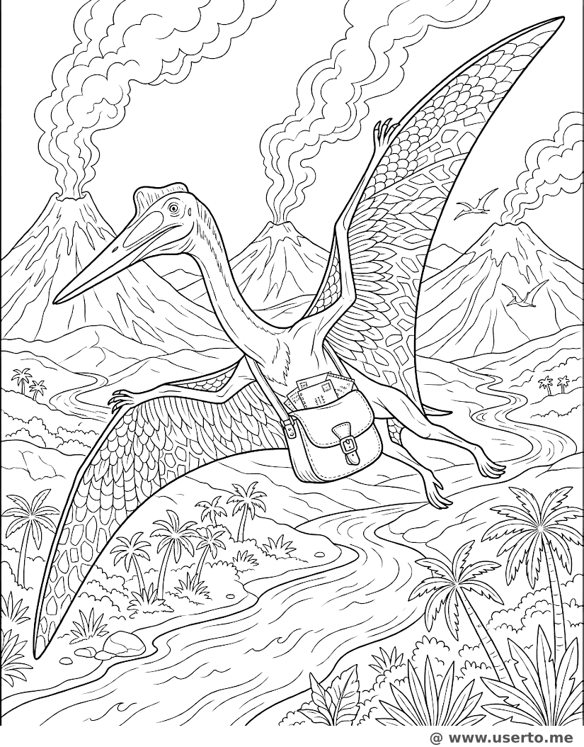 Quetzalcoatlus, el cartero de la montaña