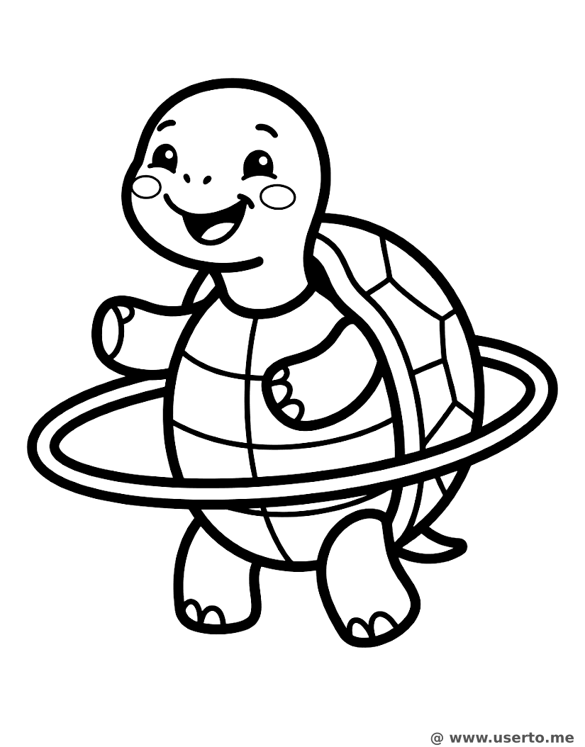 El Hula Hoop de la Tortuga Feliz