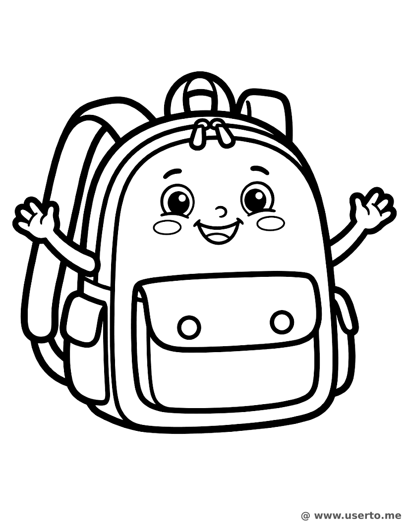 Huggy the Happy Backpack