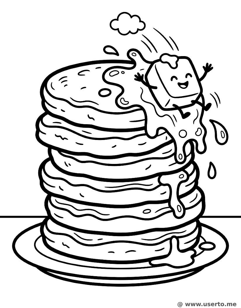 Die große Pfannkuchen-Rutsche