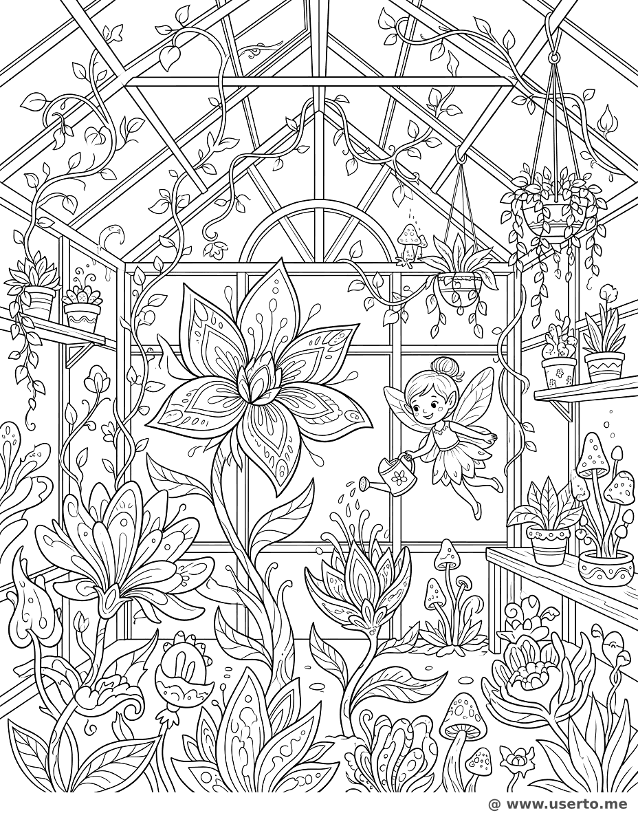 요정의 마법 온실