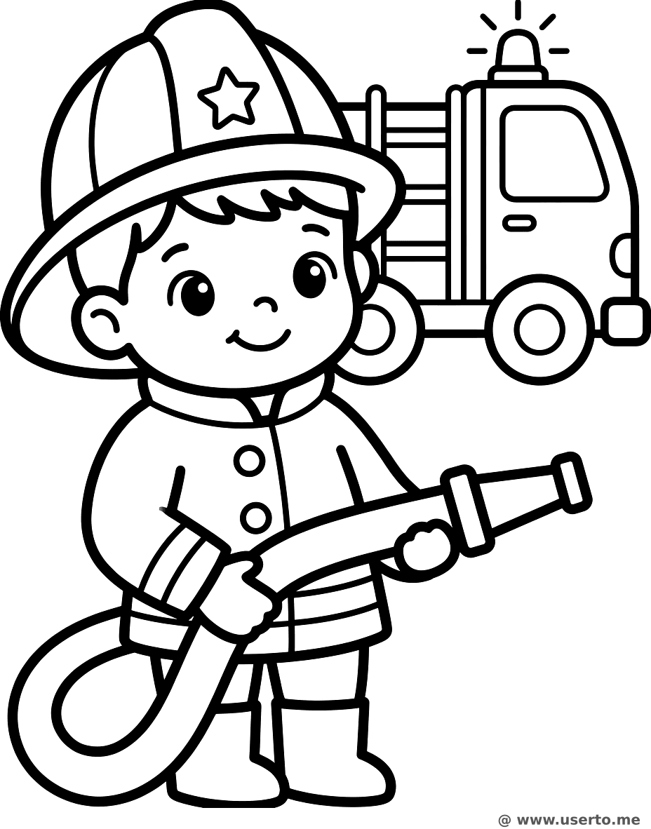 용감한 꼬마 소방관