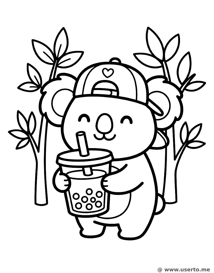 K-Pop Koalas Bubble Tea