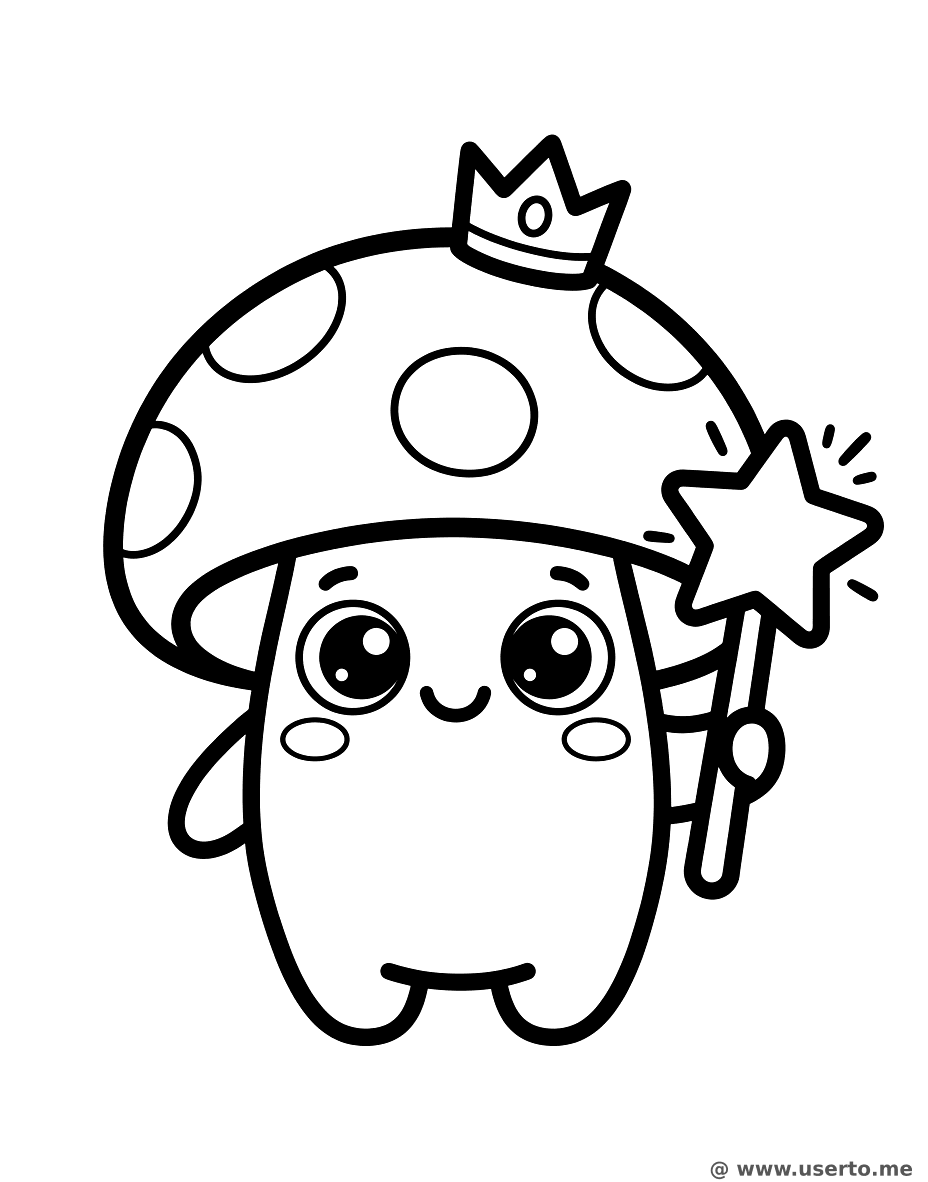 마법사 아기 버섯