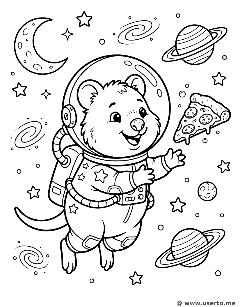 Explorador quokka galáctico