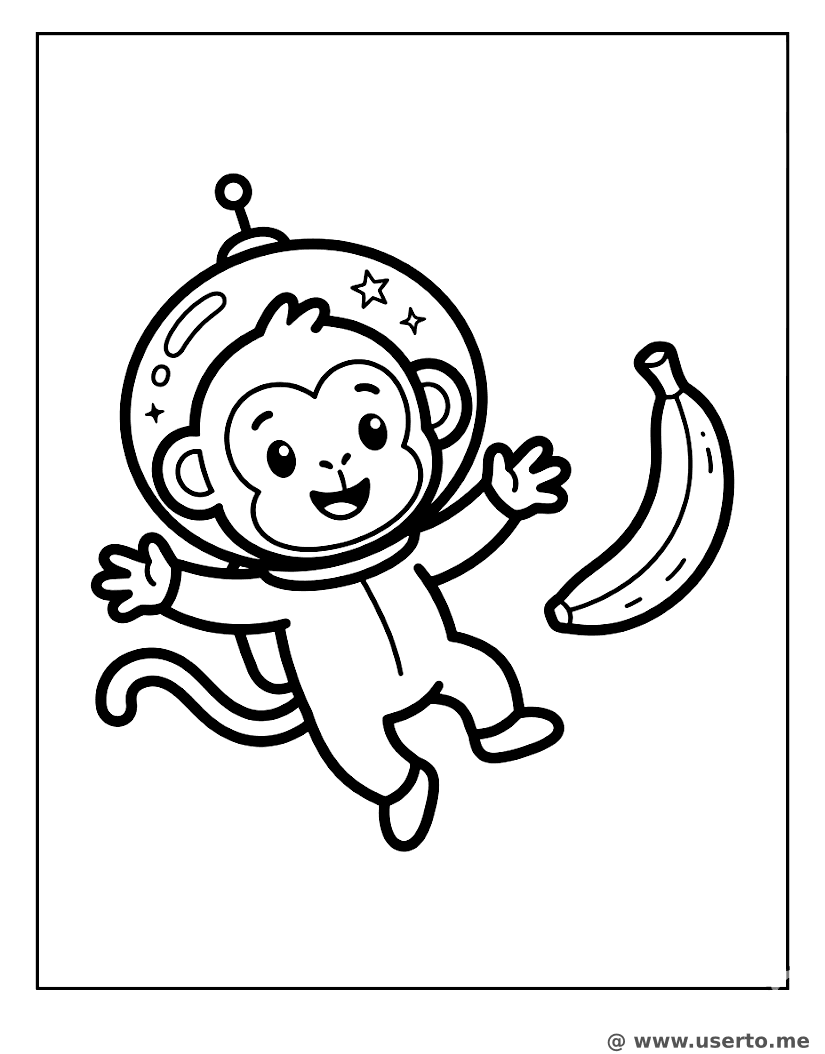 Space Monkey's Zero-G Snack