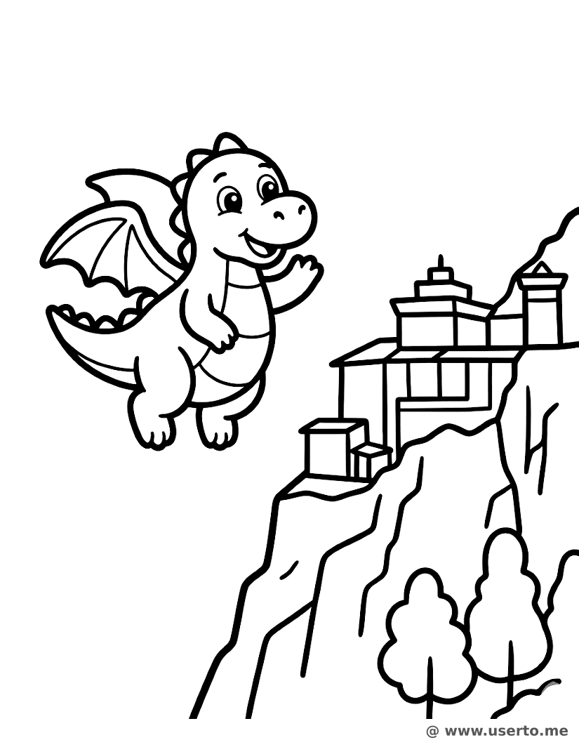 Der freundliche Drache am Tigernest