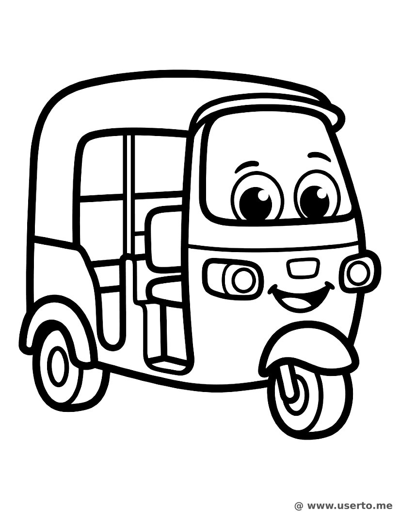 El Simpático Tuk-Tuk de la Ciudad