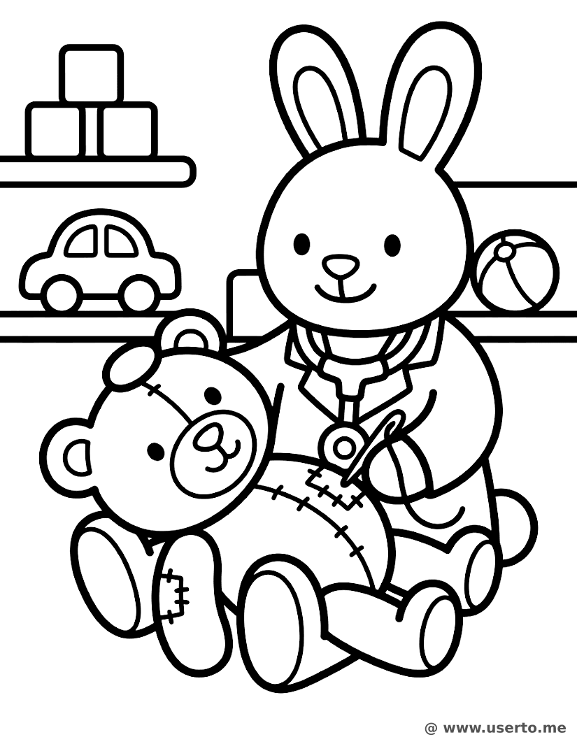 Caring Toy Hospital Doctor