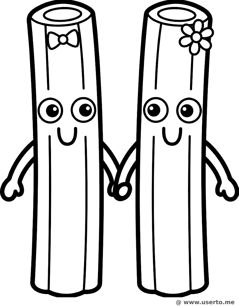 Das kichernde Churro-Duo