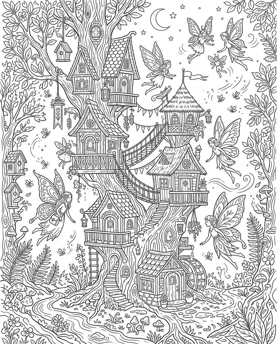 Magical Forest Treehouse