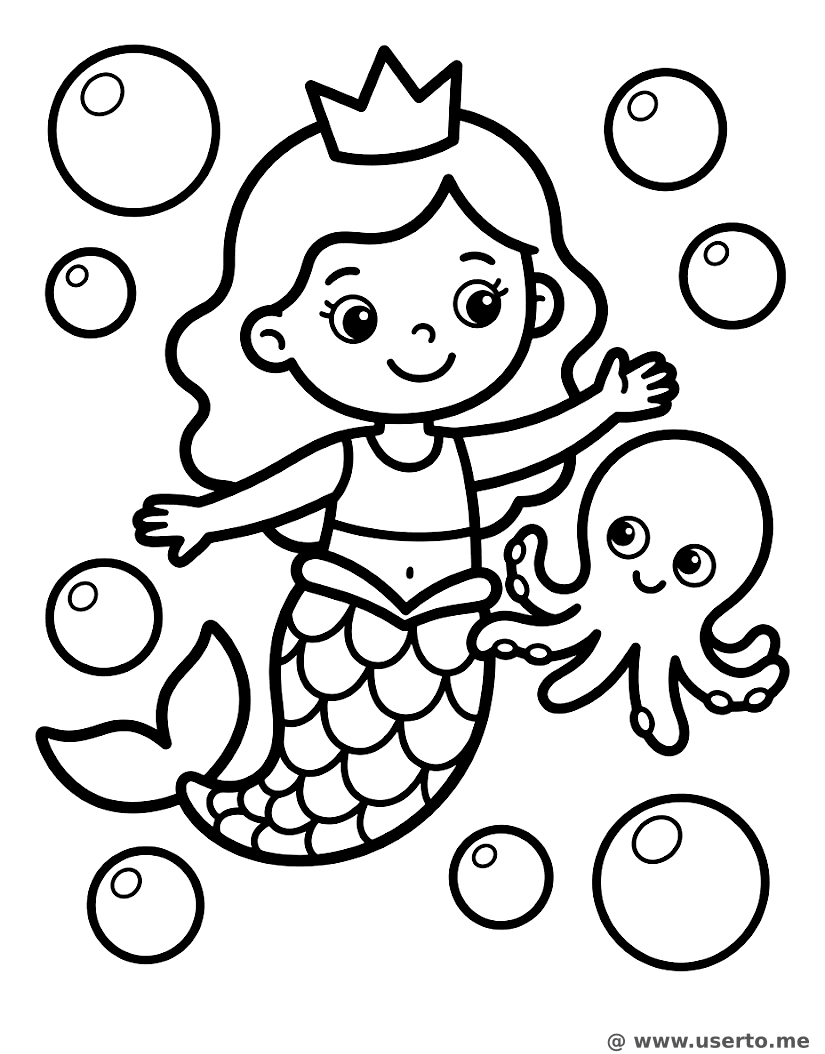 Korallenriff-Meerjungfrau