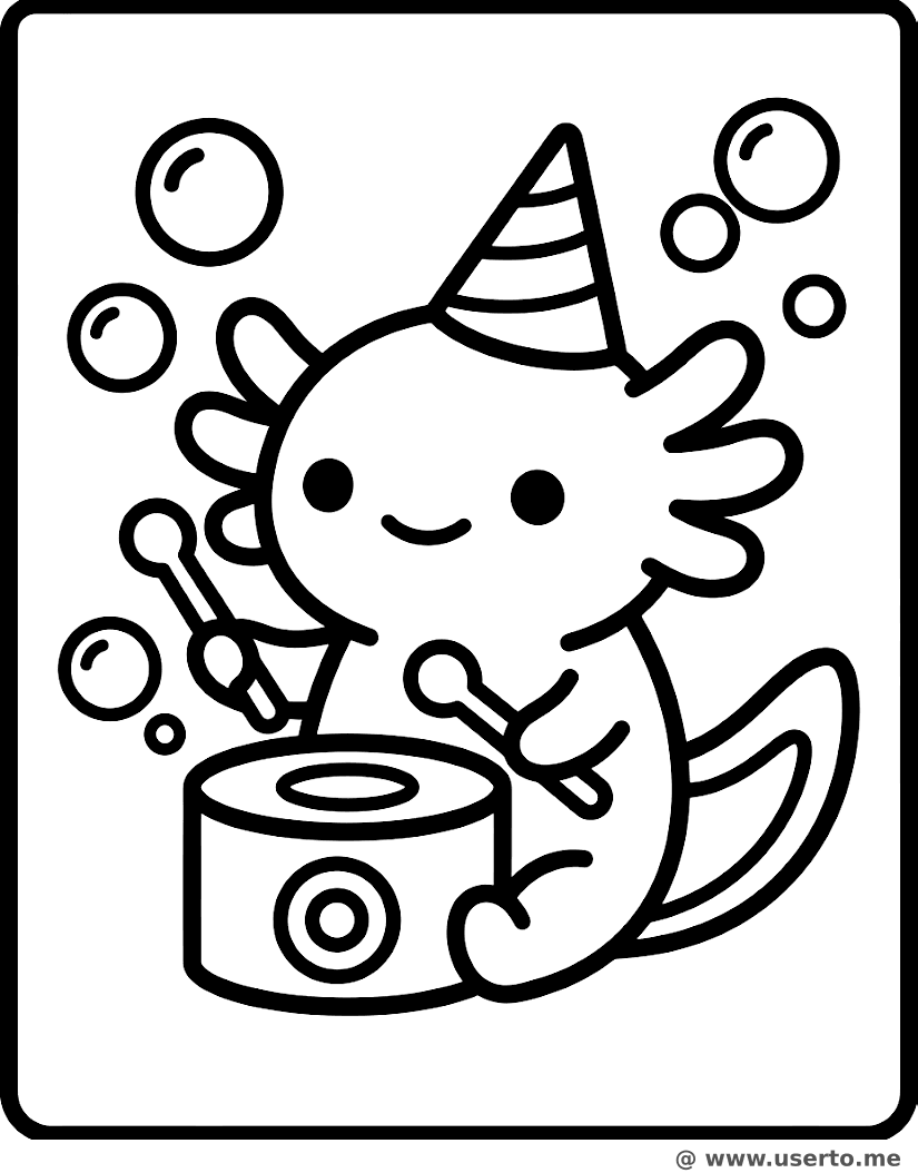 리드미컬한 우파루파 드러머