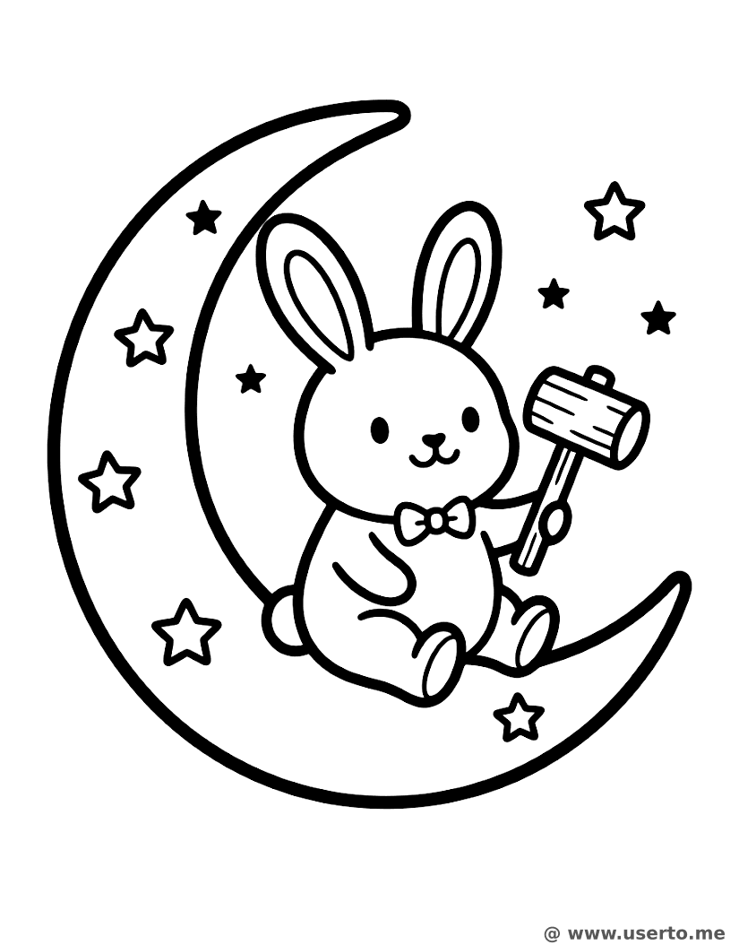 Moon Rabbit's Magic Rice