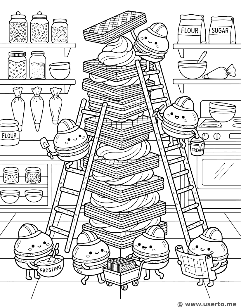 El Equipo de Construcción Macarrón