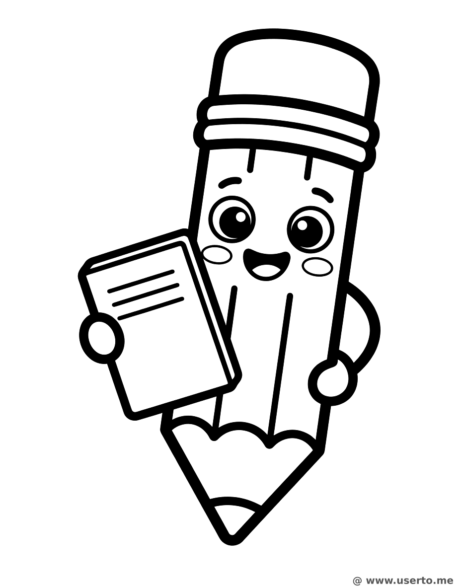 행복한 연필의 첫 등교일