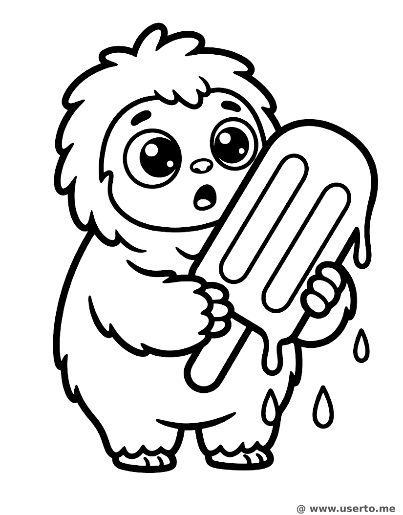 A Surpresa do Bebê Yeti