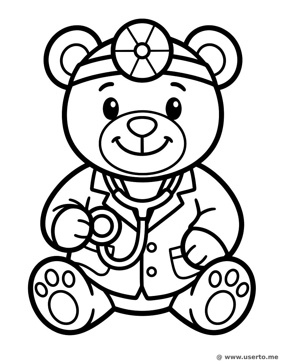 Kind Doctor Bear