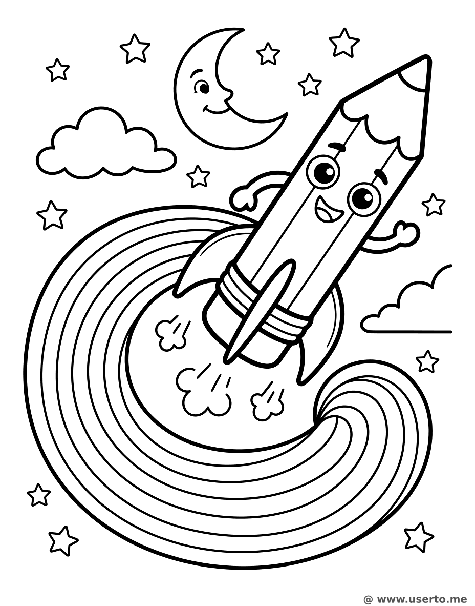 The Rocket Pencil