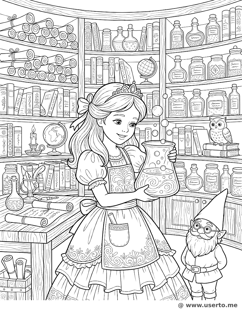 Alchemist Princess of the Library