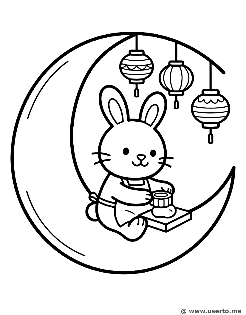 Mid-Autumn Rabbit Moon Baking