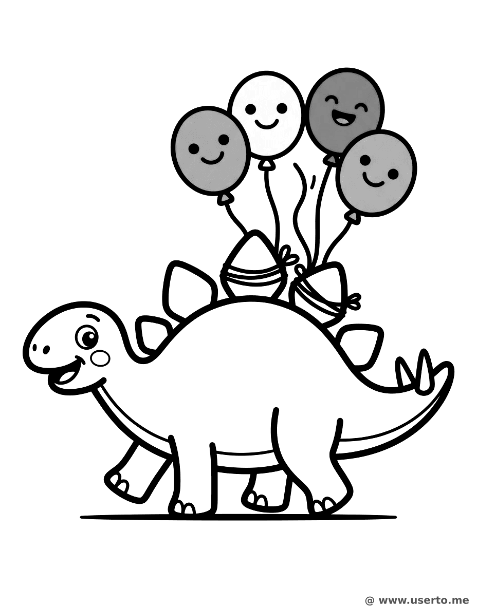 풍선 단 스테고사우루스