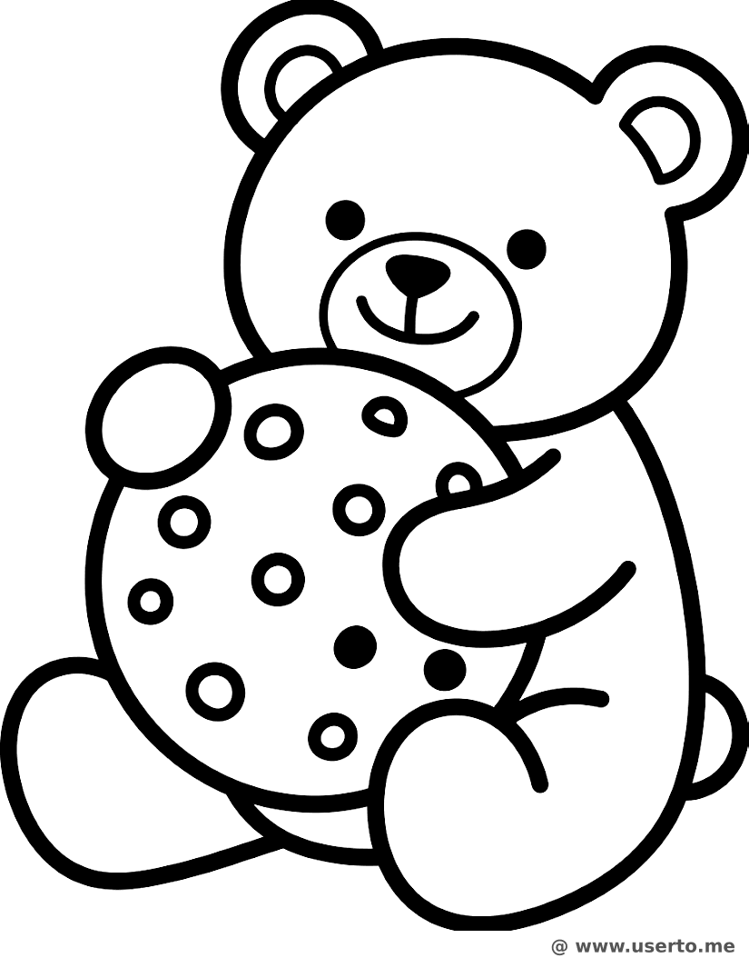 Bär und sein Riesen-Keks