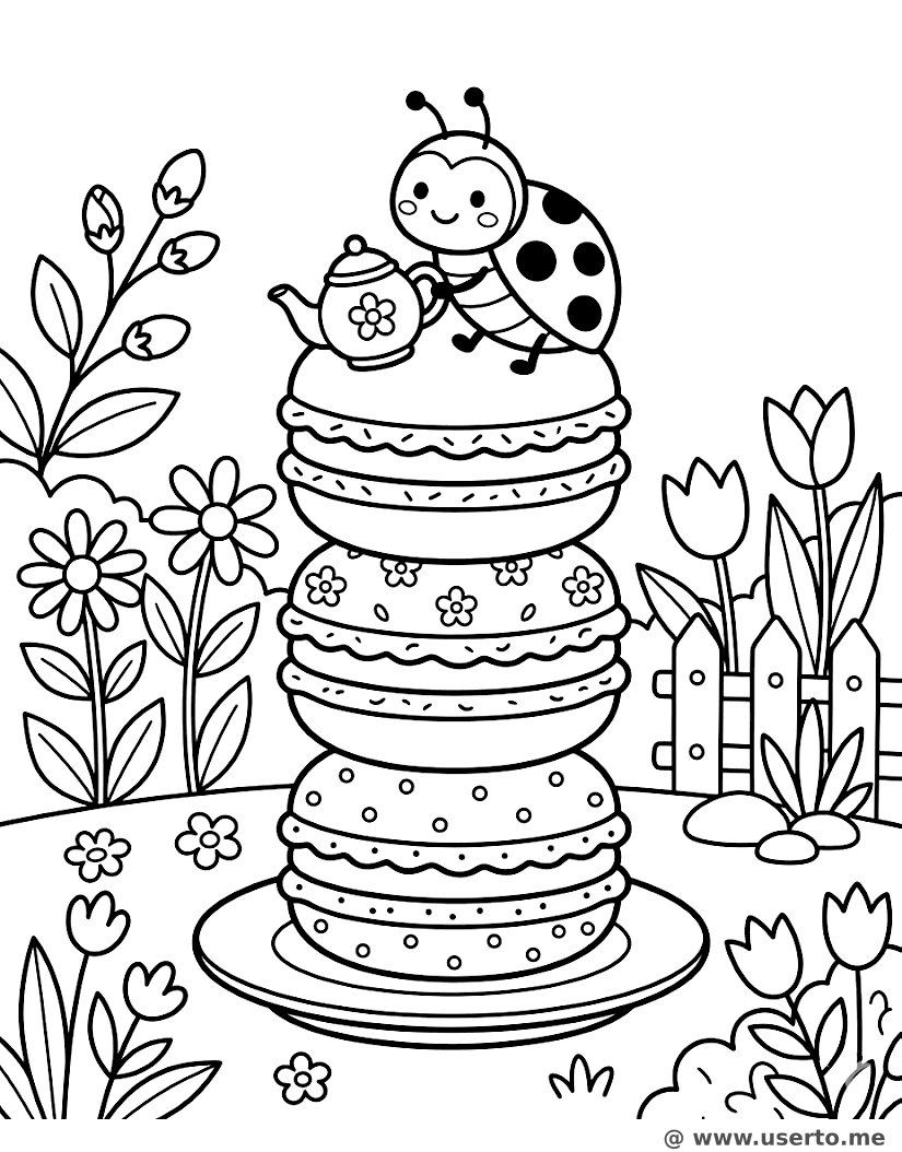 무당벌레의 마카롱 타워 하우스