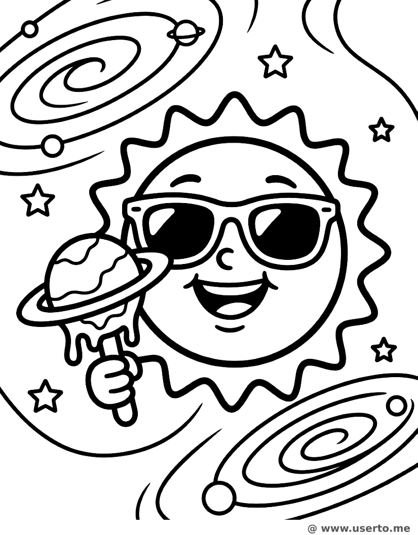 O lanche galáctico do Sr. Sol
