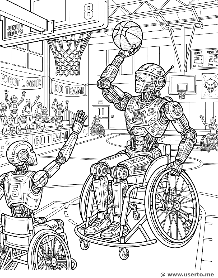 Los Sueños de Canasta del Robot