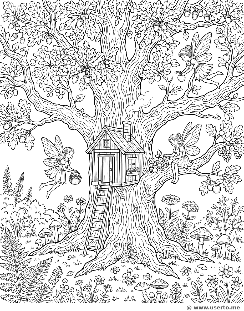 The Secret Fairy Treehouse