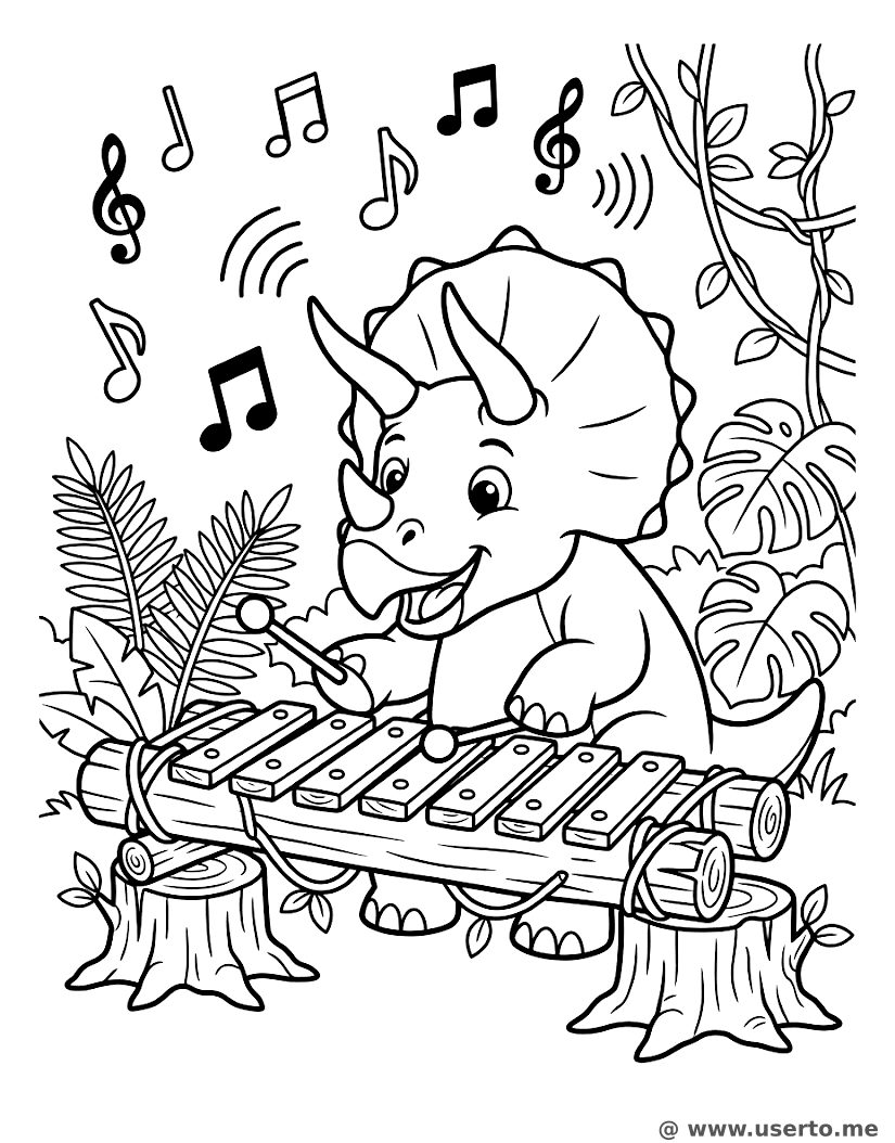 Das Triceratops-Horn-Orchester